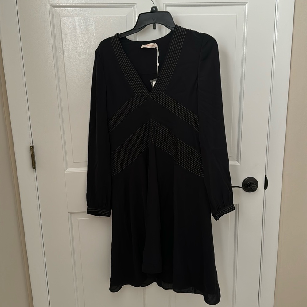 NWT Tory Burch black Varenne Tunic Dress